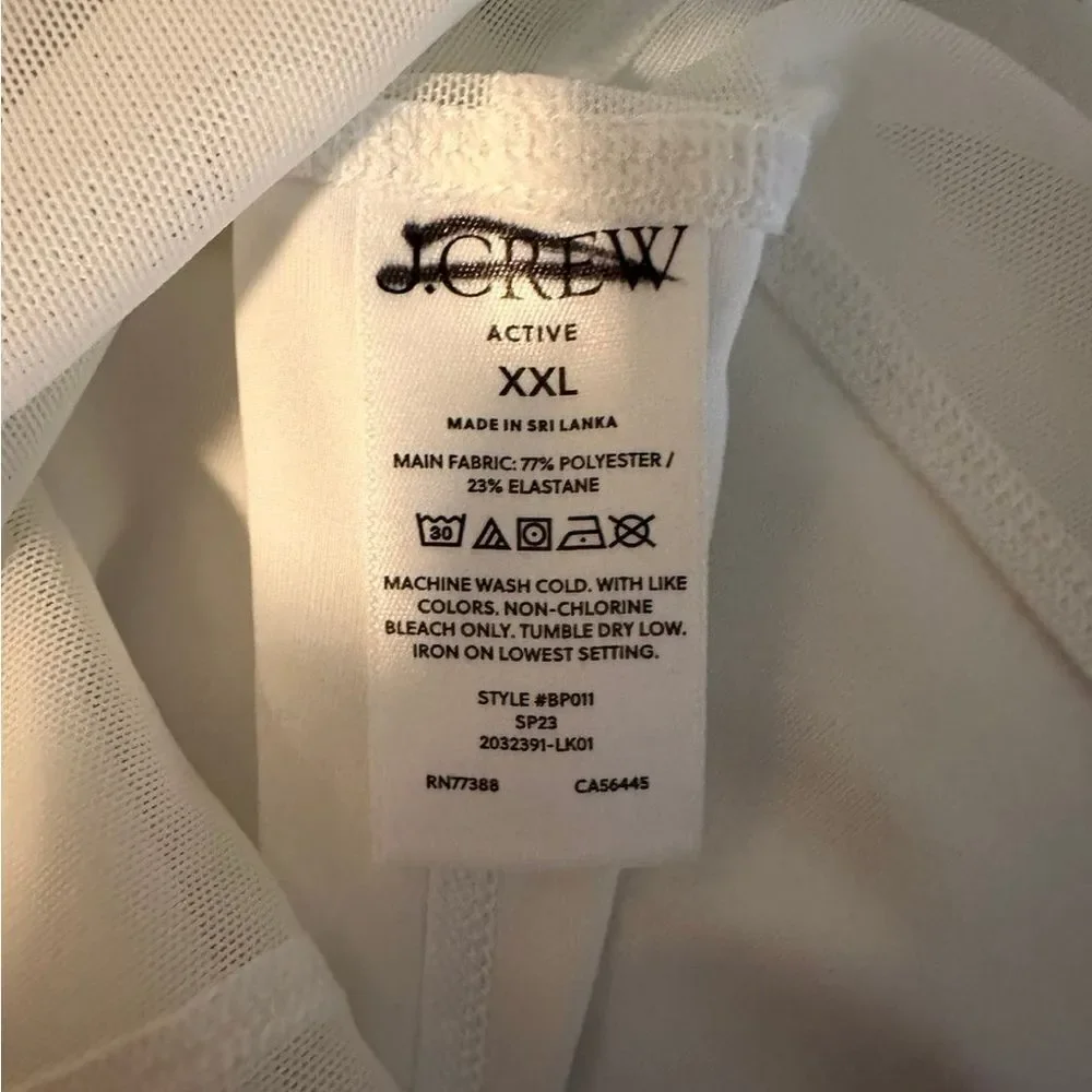 BNWT J.Crew Activewear Cloud Stretch One Shoulder Sports Dress - XXL - Picture 9 of 12